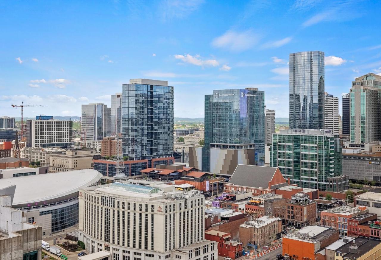 Placemakr Premier Sobro Nashville Exteriér fotografie Denver skyline